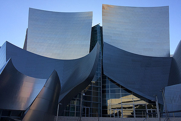 Entrance to the Walt Disney Concert Hall