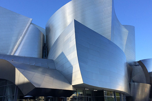 Roof of Walt Disney Concert Hall