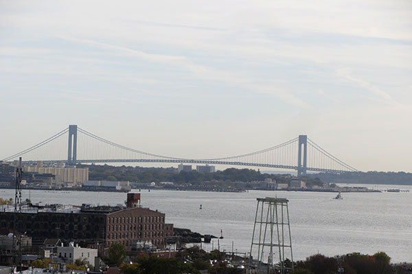 Bridge in the distance