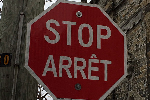 Stop Arret