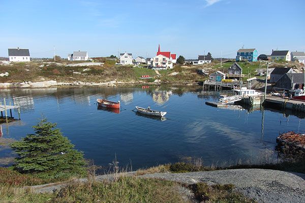 Boats in water - Peggy's Cove