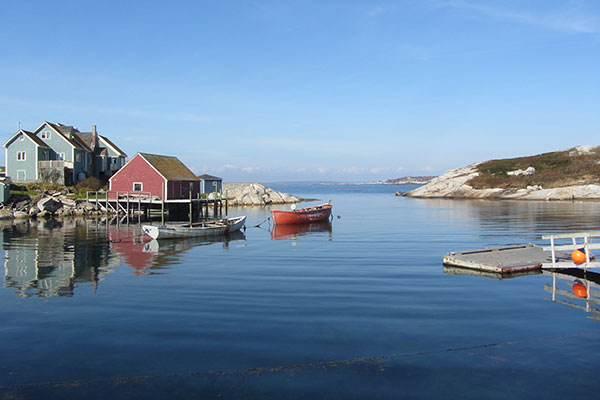 Dock in Peggy's Cove