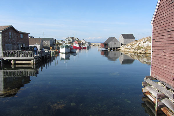 Tuesday afternoon in Peggy's Cove