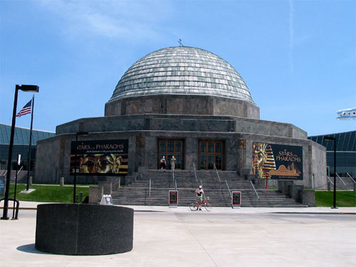 Entrance at Chicago Planetarium