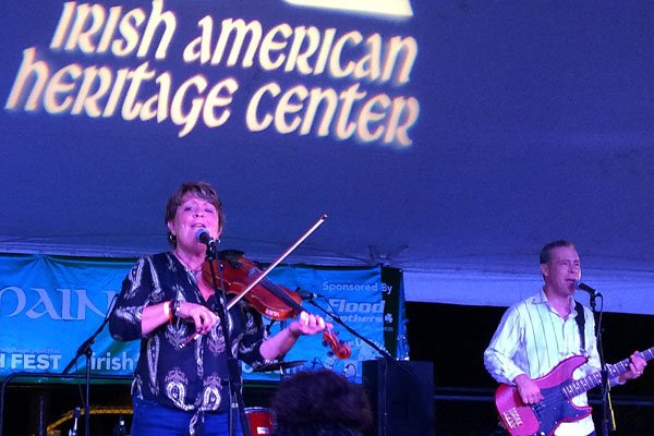 Irish Fest performers at the Irish American Heritage Center
