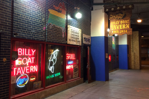 Billy Goat Tavern front entrance