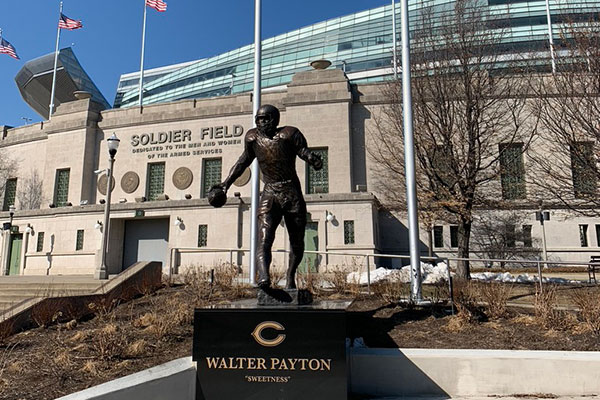 Walter Payton Statue