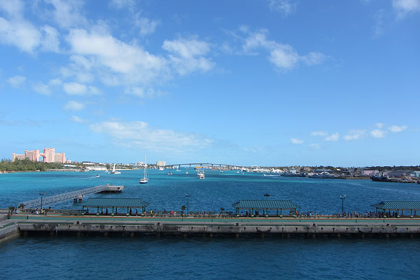 Pier in front of bay
