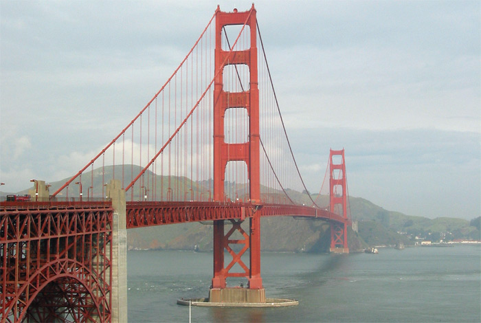 Golden Gate Bridge looking North