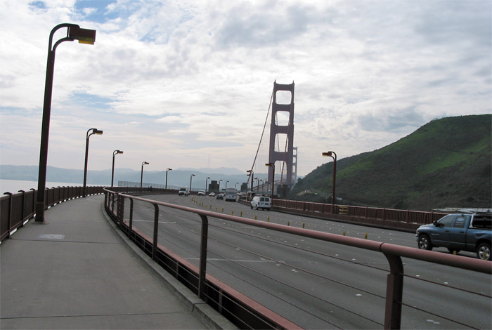 Golden Gate Bridge looking South