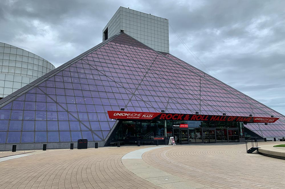 Rock & Roll Hall of Fame entrance