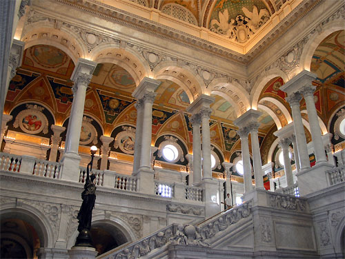 Stairs at Library of Congress