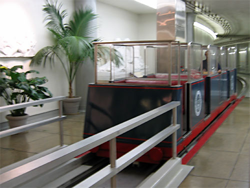 Trolley in Capitol Building