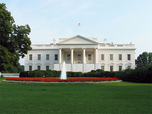 White House from the front