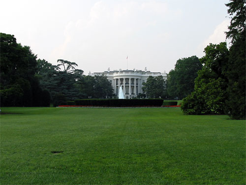 White House from back