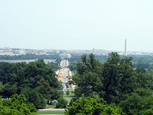View from Arlington National Cemetary