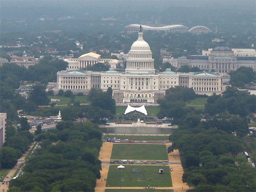 Washington Monument View of Capitl Building