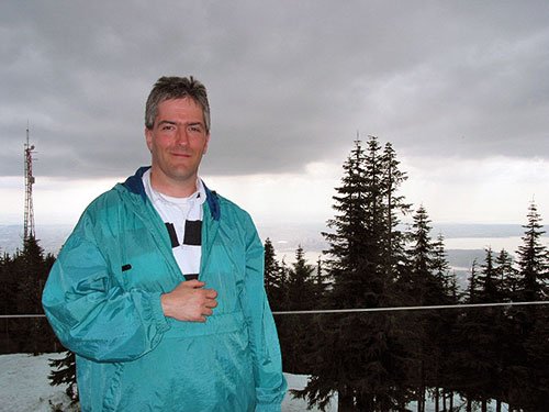 View of Pat from Grouse Mountain