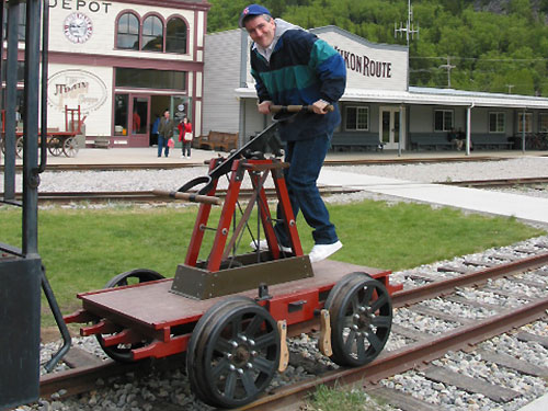 Pat in Skagway