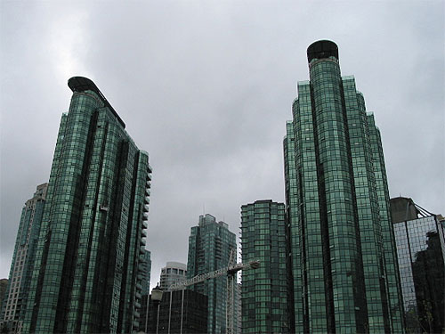 skyline of Vancouver