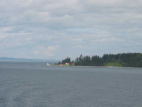 Buildings along the water