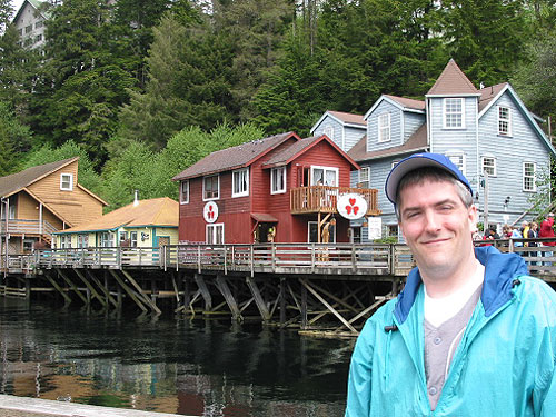 Clark Street in Ketchikan