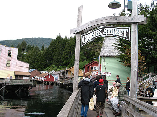 Creek Street entrance