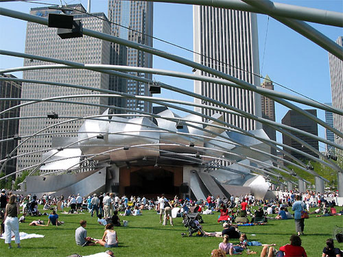 Pritzker Pavilion at Millennium Park