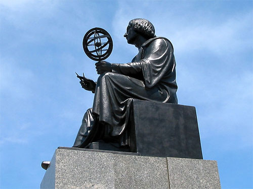 Statue at Adler Planetarium