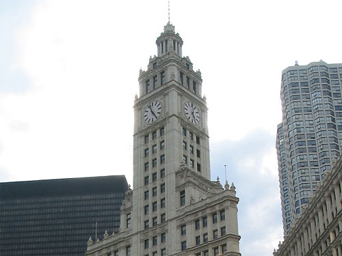 Wrigley Building on Michigan Avenue