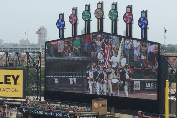 White Sox Park Scoreboard