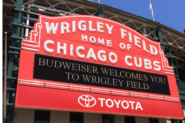 Wrigley Field Marquee