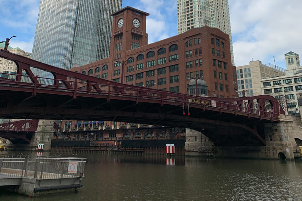 View from South side of the Riverwalk