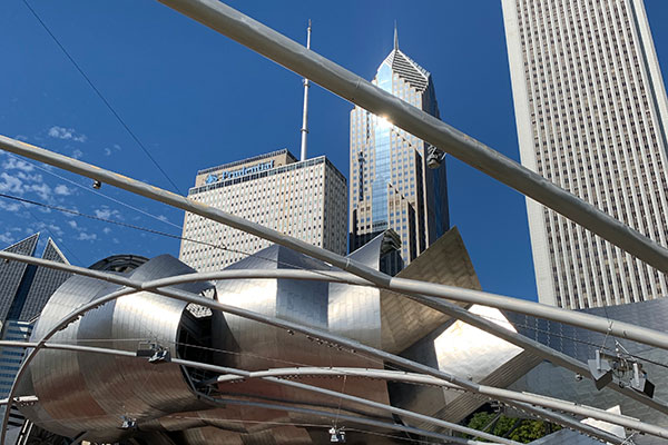 Jay Pritzker Pavilion at millennium Park