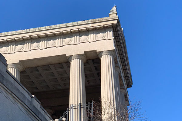 Columns at Soldier Field