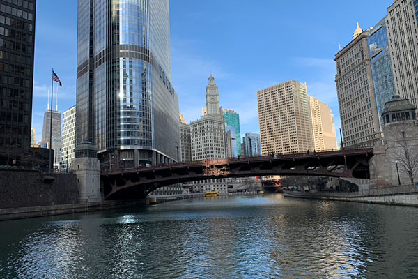 Riverwalk looking East