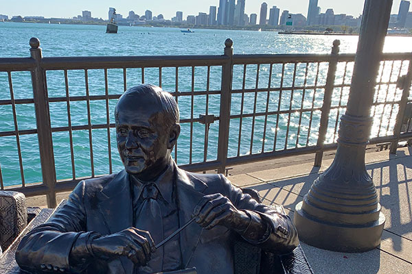 Bob Newh at Navy Pier