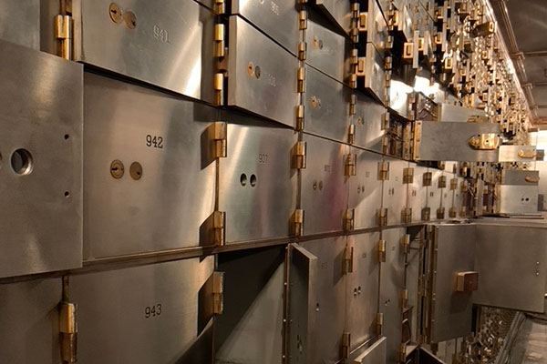 Safety deposit boxes