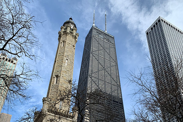 Water Tower and John Hancock Building