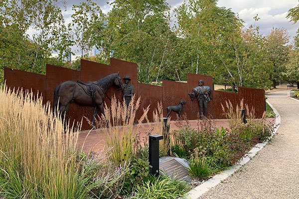 K9 and Equne Memorial Plaza