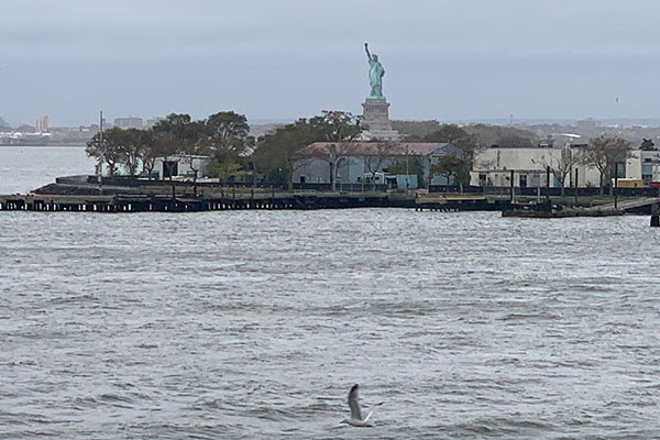 Statue of Liberty in New York Harbor