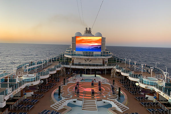 Movies Under the Stars at Sunset