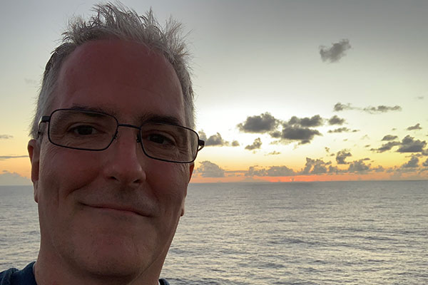 Sunday evening selfie after sunset