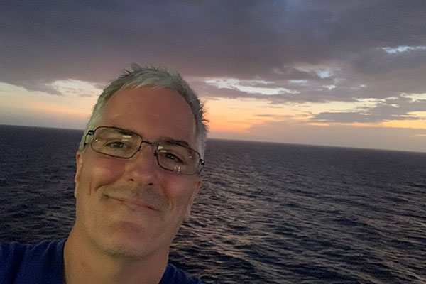Selfie at Sunset on Friday, November 8