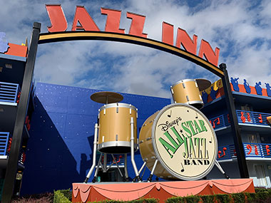 Drum statue