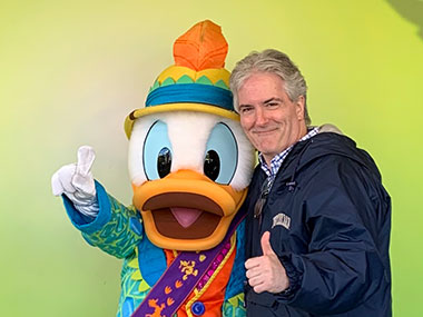 Pat and Donald Duck
