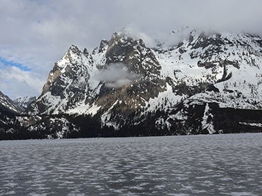 Frozen Jenny Lake