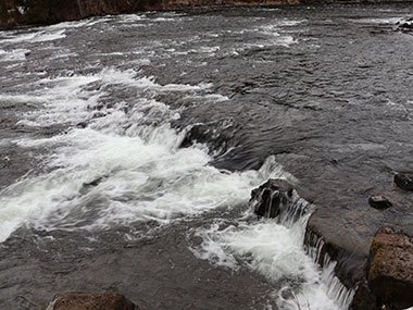 Yellowstone National Park river rapids