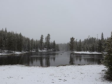 Yellowstone National Park lake