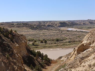 River in Theodore Roosevelt National Park